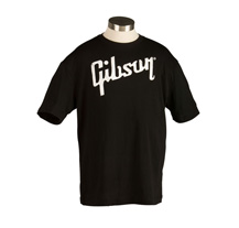 Gibson GA-BLKTMD M size Black T-shirt