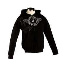 Gibson GA-BLMHOODSM Man Hoodie Small