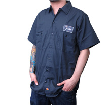 Fender FEI Work Shirt Charcoal M