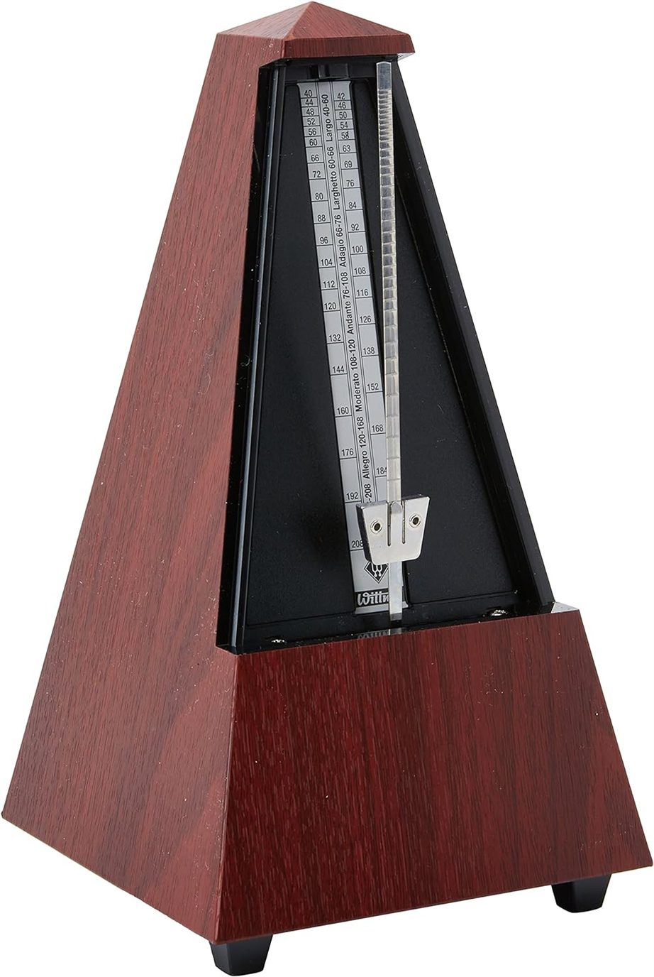 Wittner 903300 Pyramid Mahogany without Bell Metronome