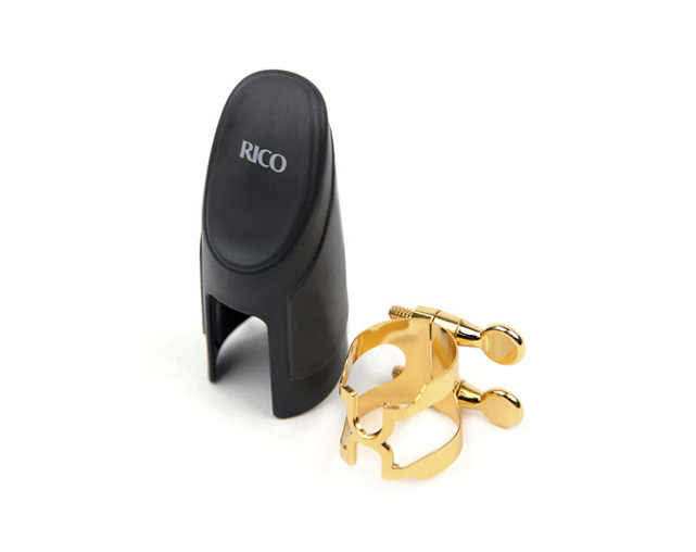 Rico HSS1G Golden Soprano Sax Ligature/Cap