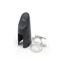 Rico HCL1S Silver Clarinet Ligature and Cap