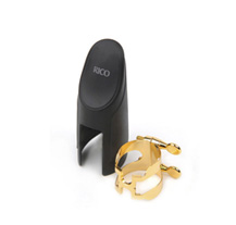 Rico HTS1G Golden Tenor Sax Ligature and Cap