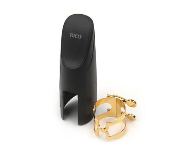 Rico HBS1G Golden Ligature/Cap for Baritone Sax