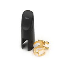 Rico HBS1G Golden Ligature/Cap for Baritone Sax