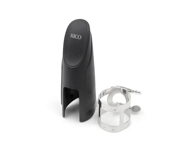 Abraçadeira/Tapa Boquilha Sax Tenor Rico RTS1N Niquelado
