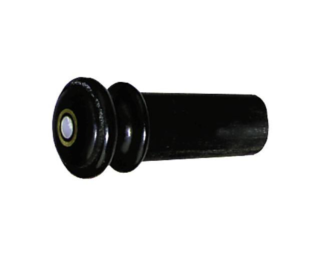 Gewa Ebony 4/4 - 3/4 Mother of Pearl Dot Violin Endpin