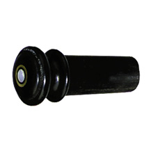 Gewa Ebony 4/4 - 3/4 Mother of Pearl Dot Violin Endpin