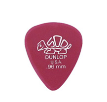 Palhetas Jim Dunlop Delrin 0.96mm Rosa