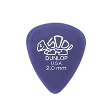 Palhetas Jim Dunlop Delrin 2.00mm Lilás