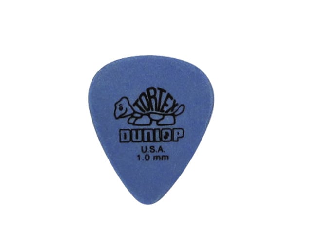 Jim Dunlop Tortex Standard Blue Pick 1.00mm 3-Unit Pack