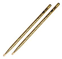 Vater 5A Color Warp VCG5A Gold Sparkle Drumsticks