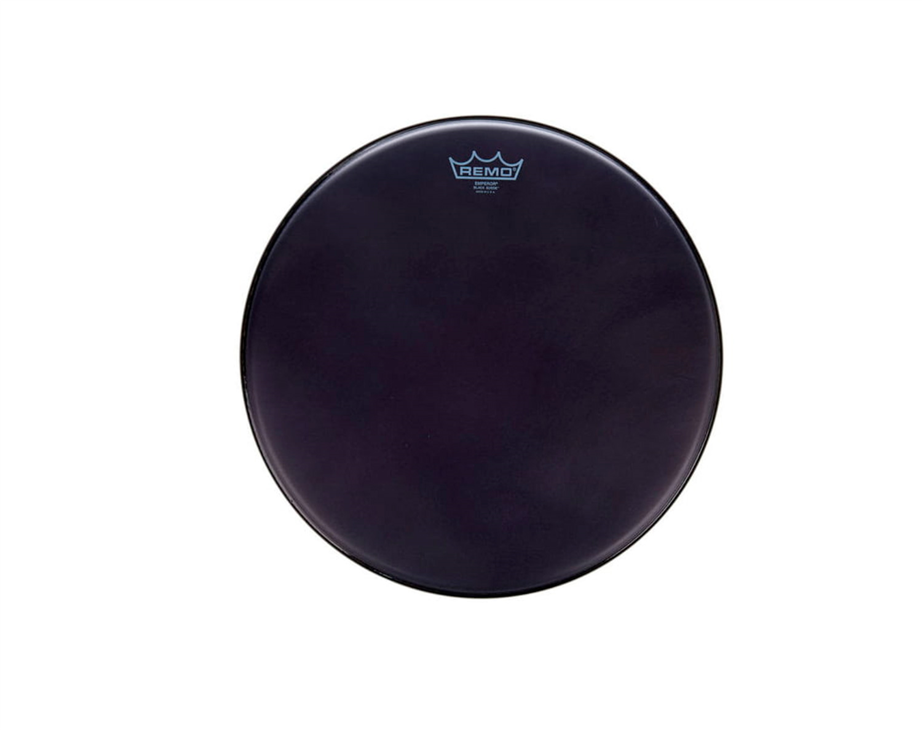 Remo BE0816ES Emperor Black Suede 16" Tom Head
