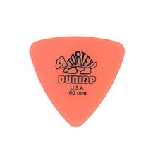 Palhetas Jim Dunlop Tortex Triangle Laranja 0.60mm 72 UN