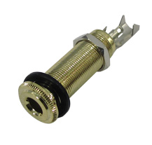 PartsLand 943182 Golden Internal Jack Socket