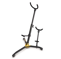Hercules DS536B Baritone Sax + Tenor/Alto Sax Stand