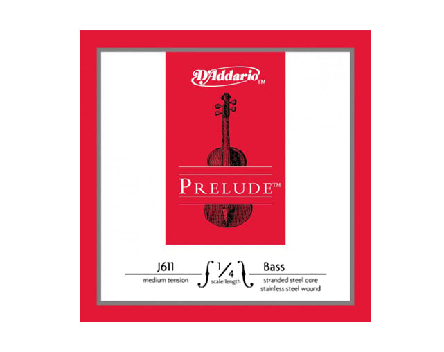 D'Addario Prelude J611 1/4 G medium tension Double Bass string