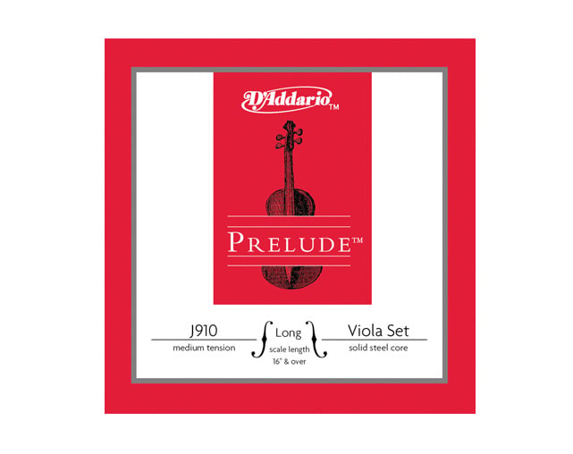 D'Addario J910 Prelude L M Viola strings