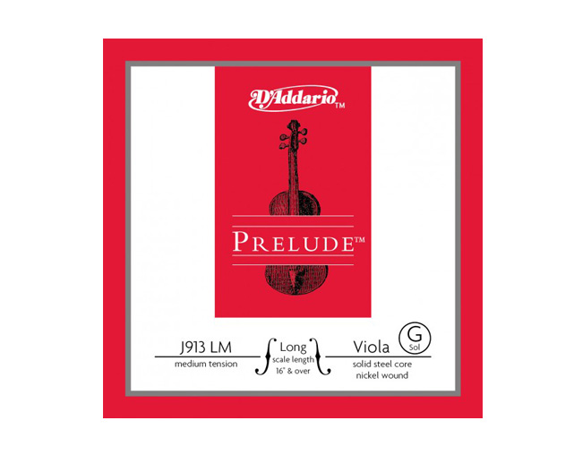 D'Addario Prelude J913 LM G Viola string