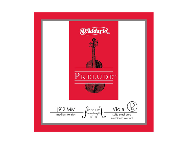 D'Addario J912 Prelude MM D Viola string