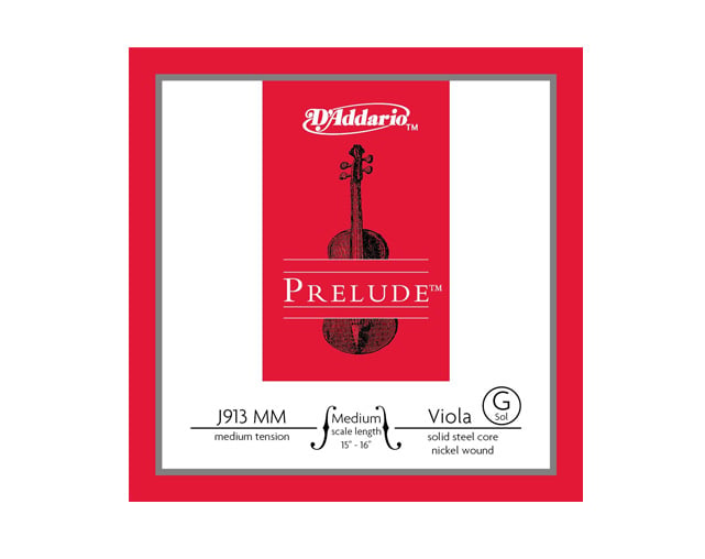 D'Addario J913 Prelude MM G Viola string