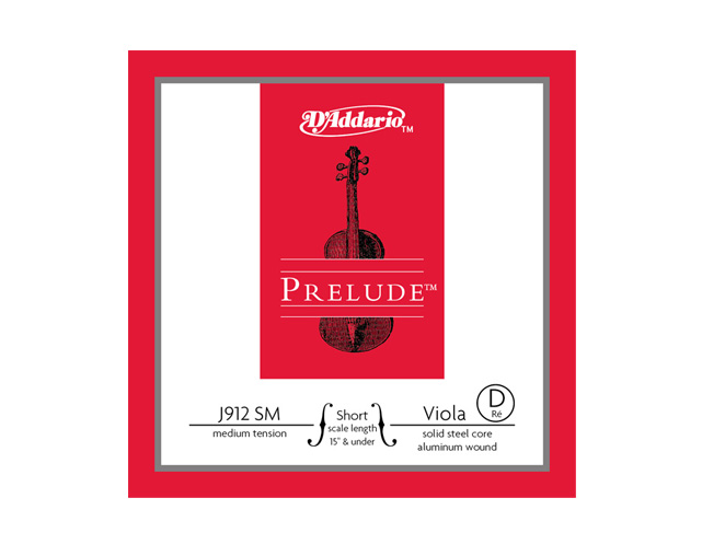 D'Addario J912 Prelude SM D Viola string