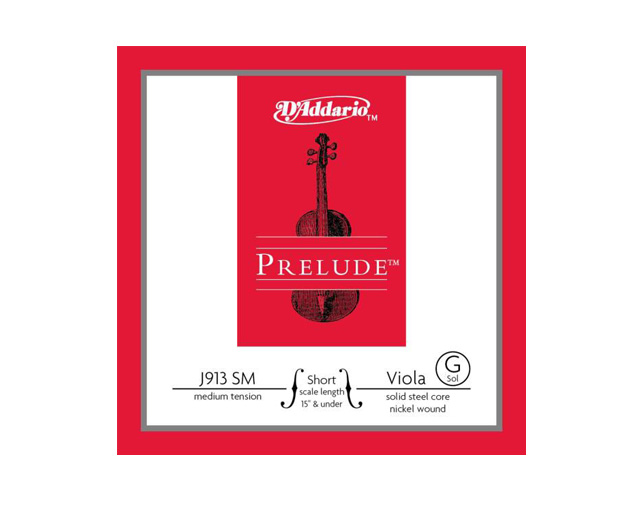 D'Addario J913 Prelude SM G Viola string