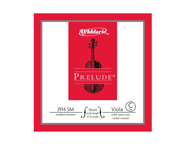 D'Addario J914 Prelude SM C Viola string