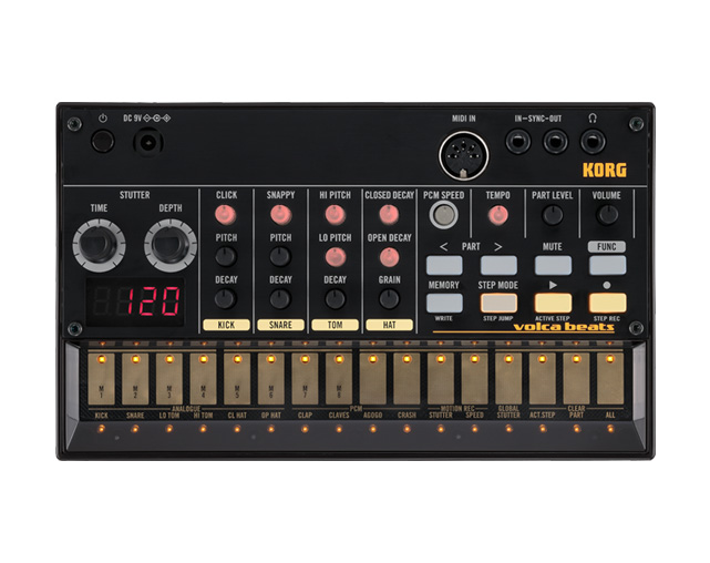 Korg Volca Beats Analogue Rhythm Machine