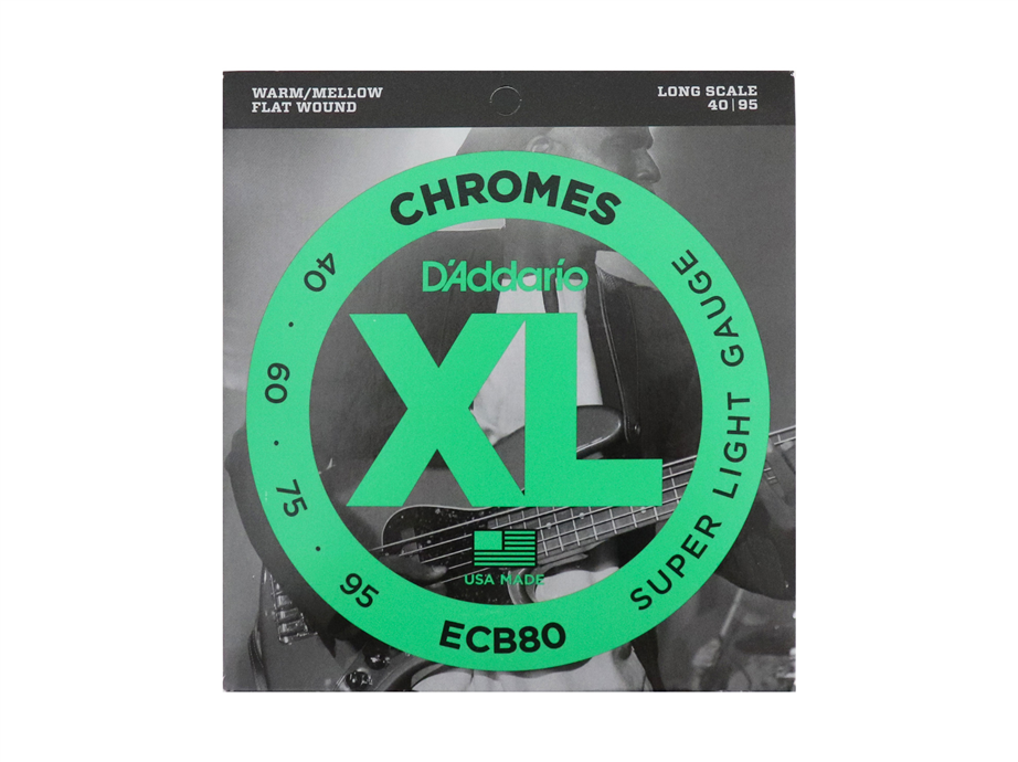 D'Addario ECB80 040-095 Bass Guitar Strings