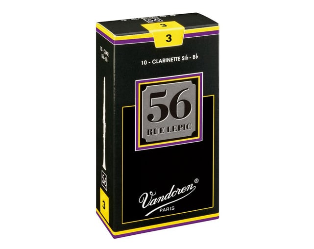 Vandoren 56 Rue Lepic 3.0 10-Un Bb Clarinet Reed