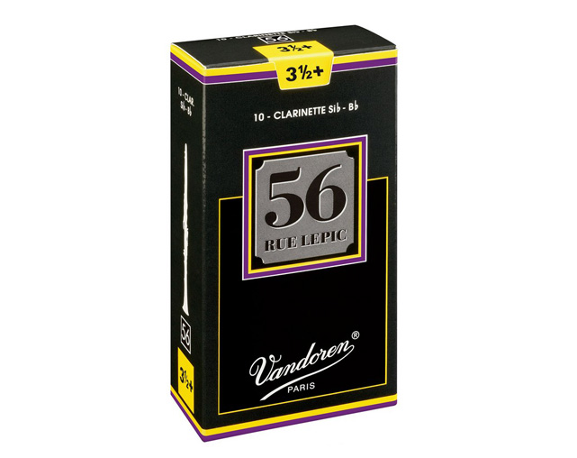 Vandoren 56 Rue Lepic 3.5+ 10-Un Clarinet Reed Bb