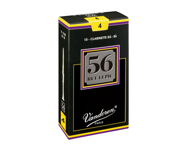 Vandoren 56 Rue Lepic 4.0 10-Un Bb Clarinet Reed