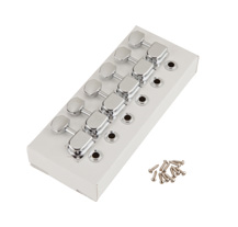 Fender 70s F Logo Chrome Set of 6 Tuning Machines