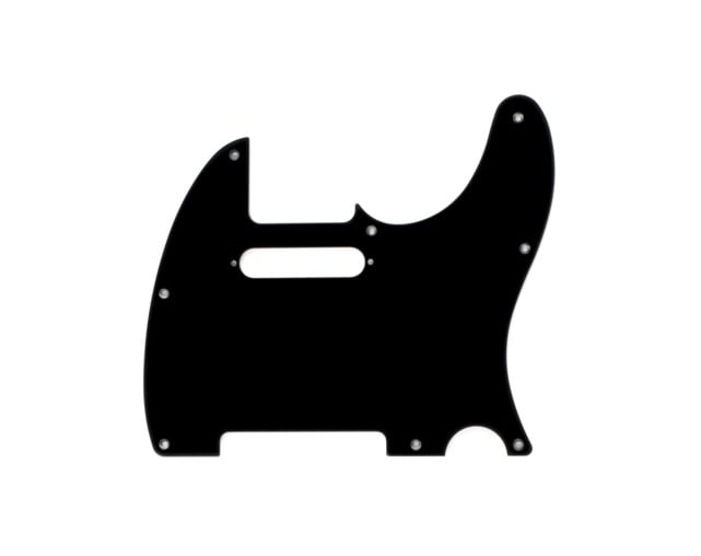 Pickguard Fender Tele 8 Hole Mount 3-Ply B/W/B
