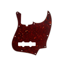 Fender Jazz Bass 10 Hole Mount w/ Truss Rod Notch Tortoise Shell Pickguard