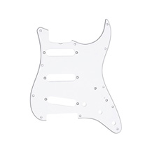 Fender Strat 11 Hole S/S/S Configuration 3-Ply W/B/W Pickguard