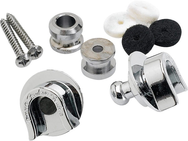 Fender Schaller Chrome (2) Straplock