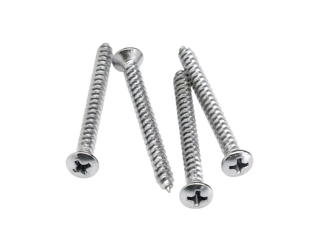 Fender Neck Mounting Screws Chrome