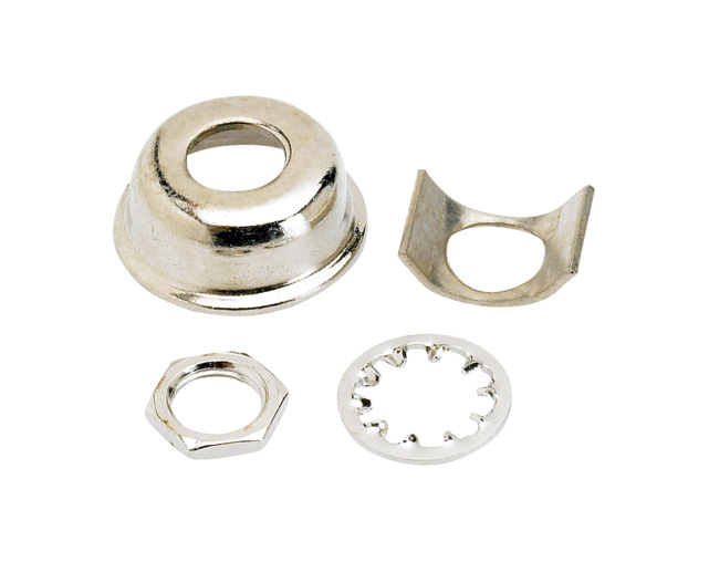 Fender Telecaster Jack Ferrules Nickel