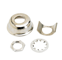 Fender Telecaster Jack Ferrules Nickel