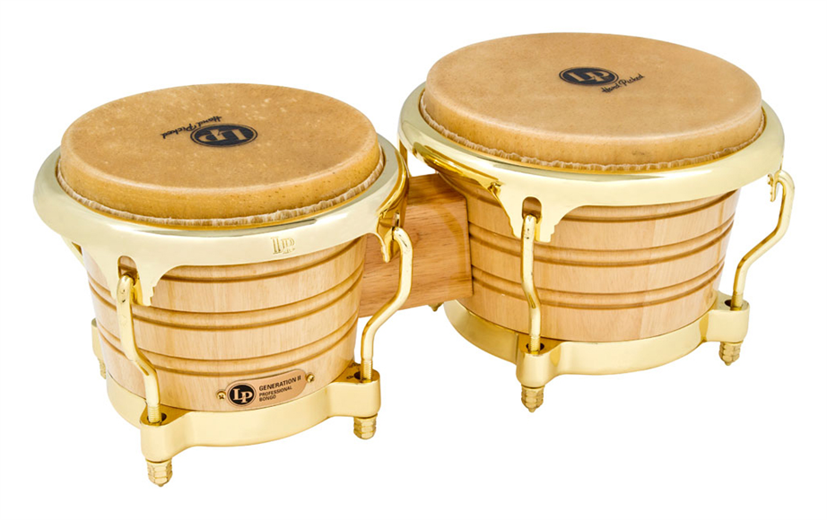 Bongos LP LP201AX-2AW Generation II Natural/Gold