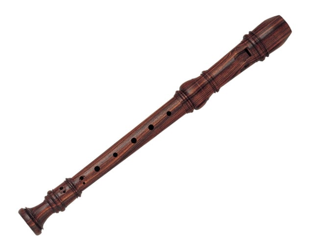 Flauta Bisel Soprano Barroca Yamaha YRS62 Madeira