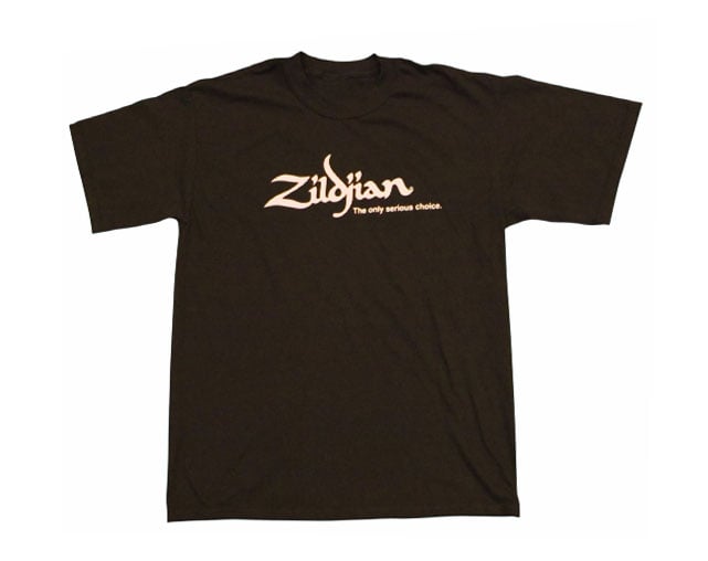 T-Shirt Zildjian T3010 Classic Logo Black Tamanho S