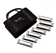 Fender Blues Deluxe Pack 7 Diatonic Harmonica