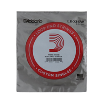 D'Addario LE036W Nickel Wound Loop End Individual Guitar String