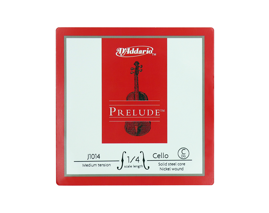D'Addario J1014M Prelude 1/4 C Cello Single String