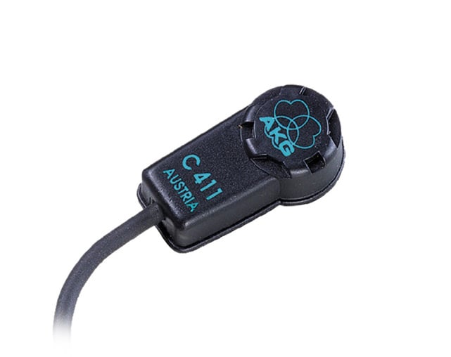 Pickup de Guitarra Acústica/Violino AKG C411L com ficha mini-XLR