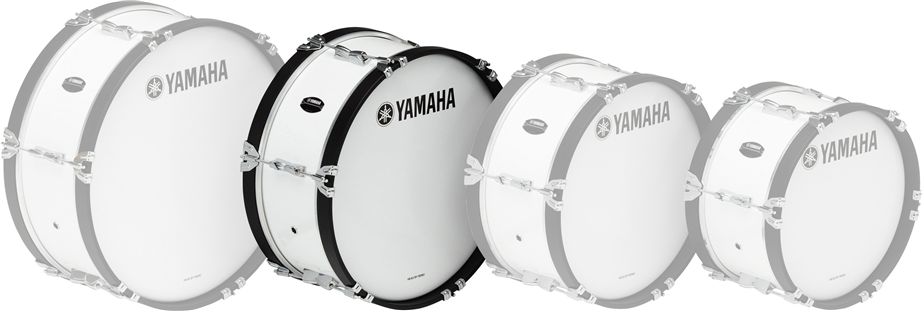 Bombo de Marcha Yamaha MB2018 Branco 18"x07"