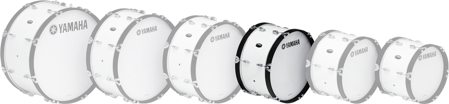 Bombo de Marcha Yamaha MB4020 Branco 20"x10"